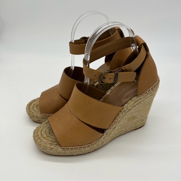 Treasure & Bond Sannibel Espadrille Wedge Platform Sandals Tan 8.5 Women - Picture 6 of 12